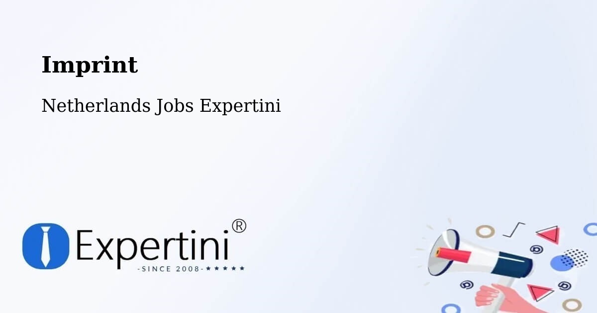 Imprint – Workum - Netherlands Jobs Expertini